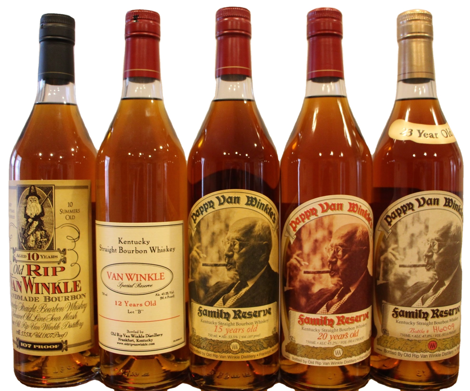 Двойной вертикальный фургон Pappy Van Winkle