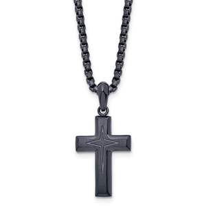 High Quality Stainless Steel Religious Christian <b>Jewelry</b> Cross Pendant Necklace Wholesale Fashion Simple Design Necklace for Men - Product Image 2