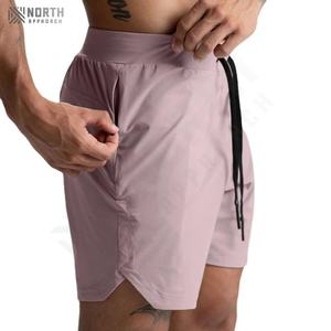 Pantalones Cortos Deportivos de Malla para Hombre, Estilo Informal, Holgados, para Gimnasio, Correr, Aire Libre, Playa, Fitness, Venta al por Mayor, Personalizados - Product Image 2