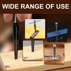 Cầu pin lỗ cầm tay khoan lổ <span class=keywords><strong>t</strong></span> xử lý giảm dần 6 rãnh chamfer bit reaming thợ mộc lõi khoan - Product Image 5