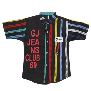 Boys Casual Shirt - Black - Product Image 1