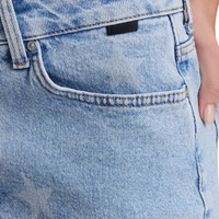Shorts en jean boyfriend déchirés et délavés vintage taille mi-haute pour femmes, mode décontractée d'été, mini shorts en jean sexy OEM