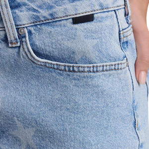 Women's Mid Waist <b>Vintage</b> Distressed Ripped Washed Denim Boyfriend Shorts Summer Casual Fashion Sexy <b>Mini</b> OEM Denim Shorts - Product Image 5
