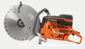 MERIT Husqvarna K 1270 MKII High Power Concrete <b>Saw</b> 5.8kW 400mm (16'') Industrial Grade - Product Image 4