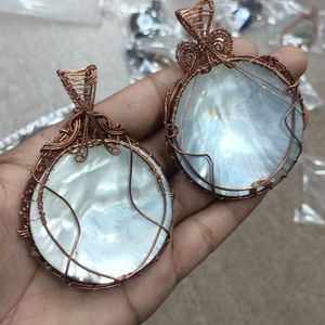 HERMOSO collar con colgante de cobre con envoltura de alambre de árbol de la vida diseñador único hecho a mano para amantes de la naturaleza todos los tamaños disponibles regalo - Product Image 4