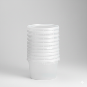 Contenedores Deli de 12 oz con Tapas (480 Unidades/Caja) Aptos para Congelador y Microondas, PP Sin BPA, Apilables, Herméticos, Organizadores de Restos - Product Image 6