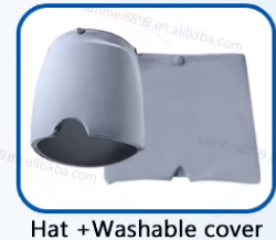 Chapeau réutilisable + Couverture lavable en gel pour compresse chaude ou froide, bandeau pour la tête, soulagement de la douleur, gel pour la tête, chapeau pour soulager les maux de tête et les migraines - Product Image 5