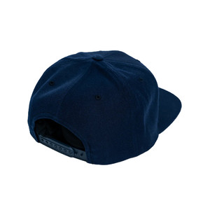 Logo personnalisé de haute qualité produits en gros casquette Snapback broderie 2D 6 panneaux à bord plat haut profil casquette Snapback réglable - Product Image 2