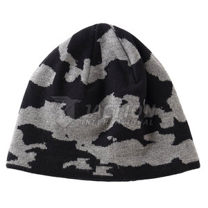 Bajo MOQ Venta al por mayor Beanie Sombreros de invierno Calidad Premium Durable Jacquard Gorros Sombreros para la venta - Product Image 1
