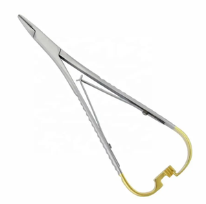 Alicates Mathieu manuales de acero inoxidable (portaagujas) Colocación elástica estrecha - Product Image 3