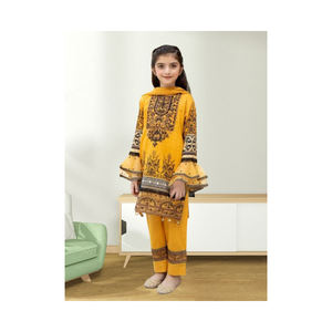 Robes de luxe de designers pakistanais costumes fantaisie Collection Chiffon Costumes 2 pièces Robe femmes vêtements pakistanais vêtements mehndi - Product Image 3