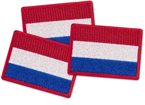 Le drapeau des Pays-Bas brodé emblème national de la Hollande fer néerlandais sur un patch à coudre - Product Image 6