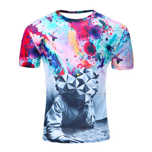 Fabricant d'usine T-shirt de sublimation de sports T-shirt de sublimation respirant d'été pour hommes - Product Image 1