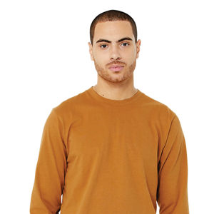 Toast Classic Crew Neck Unisex Camiseta de manga larga: 100% Airlume Peinado y Ring Spun Cotton, 32 Singles, 4,2 oz - Product Image 4