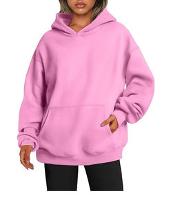 Vente en gros à bas prix de haute qualité surdimensionné chute épaule manches femmes automne épais sweat à capuche sweats à capuche - Product Image 4