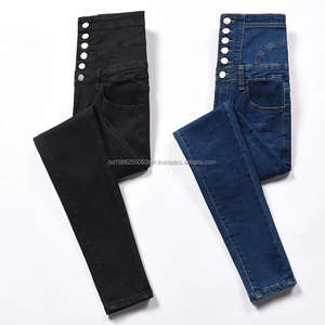 Nouvelle tendance, jeans skinny taille haute pour femmes, élégant, sexy, en denim de coton, taille XL, respirant, séchage rapide, lavable, pantalon cargo coloré - Product Image 6