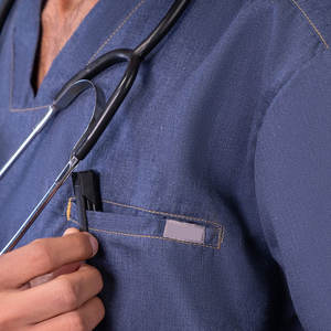 Tenue d'hôpital unisexe de taille standard pour la saison estivale, sortie d'usine, qualité supérieure, tenue de travail pour les soins de santé et la pharmacie - Product Image 6