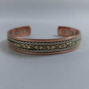 Pulsera de moda magnética Vintage antigua Anillos de joyería de cobre puro Regalo para mujeres y hombres - Product Image 6