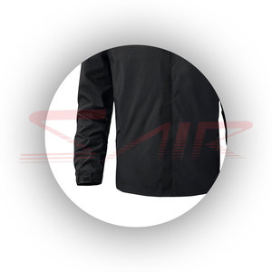 Premium Quality Custom Men's Long Sleeve Hooded Quilted Windbreaker <b>Jackets</b> Breathable Standard <b>Plus</b> <b>Size</b> Zipper Cotton Knitted - Product Image 5