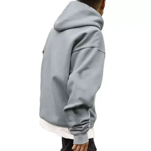 Sweat à capuche unisexe 100 % coton épais, imprimé en relief, style Y2K, respirant, nouveau design élégant, saison automne/hiver, personnalisable à l'avant - Product Image 3