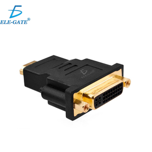 Adattatore Bidirezionale ELE-GATE Nuovo di Zecca da Maschio a Femmina DVI-I con Terminali Placcati in Oro per Compatibilità V1.4/HDCP - Product Image 1