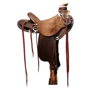 Qualité supérieure KGN International cuir anglais cheval Tack Western Wade ensemble de selle matériel en laiton taille de couleur personnalisable - Product Image 1