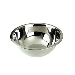 Bol de service élégant en acier inoxydable à l'aspect élégant, adapté pour servir des salades colorées soupes plats de riz pendant le dîner - Product Image 2