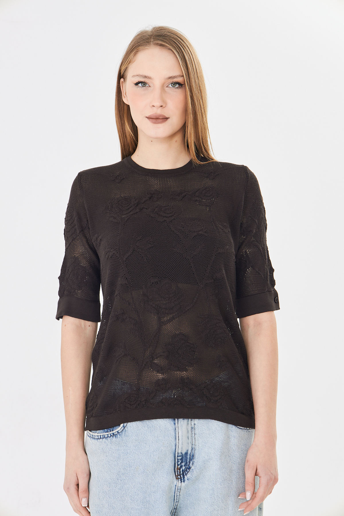 สีน้ำตาล