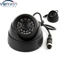 Caméra dôme étanche CCD 600TVL avec système de surveillance de véhicule IR PAL NTSC de 15m