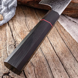 Cuchillo de Cocina de Acero de Damasco para Cortar Carne, Cuchillo Japonés para Rebanar con Mango G10, Cuchillo Pequeño de Acero Inoxidable para Verduras - Product Image 6