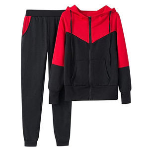 ชุดวอร์มสีพื้นสำหรับผู้ชายชุดวอร์มผ้าฝ้าย100% แบบกำหนดเองได้ทั้งชายและหญิงชุดวิ่งปักลายพร้อมซิป - Product Image 2