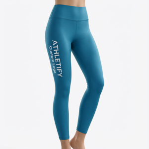 Leggings de Yoga de Cintura Alta Elástica al por Mayor para Mujer, Spandex/Poliéster Elástico, Ideal para Entrenamiento, Gimnasio y Correr, Ropa Deportiva - Product Image 1