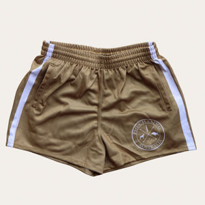 Haute qualité Concevez votre propre short de rugby unisexe décontracté 100% Polyester avec poches profondes Sublimation Rugby Wear - Product Image 3