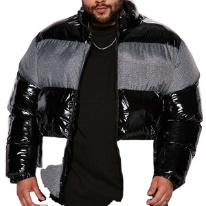 Veste bouffante pour hommes de style audacieux avec confort chaleureux et design moderne à la mode pour un usage extérieur et décontracté par temps froid - Product Image 6