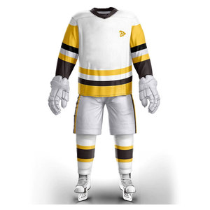 Venta al por mayor Buena Calidad Equipo Deportes Sublimación Uniforme De Hockey Sobre Hielo, Mejor Precio Uniforme De Hockey Sobre Hielo - Product Image 4