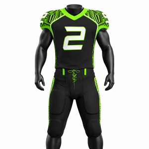 Conjunto de Uniforme de Fútbol Americano Personalizado al por Mayor, Jersey y Pantalones Sublimados, Ropa Deportiva Transpirable para Equipos, OEM al por Mayor - Product Image 1