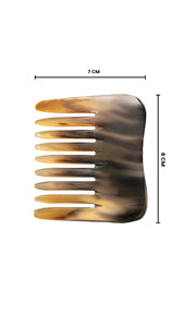 หวีผมเขาควายธรรมชาติจูบนกแม่และเด็ก - Product Image 5