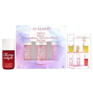 Perfume VV Love para Mujer, Pack de Cherry Delight + Fruity Symphony + Serene Grove + Sweet Nectar Mist - Spray de Larga Duración de Francia - Product Image 2