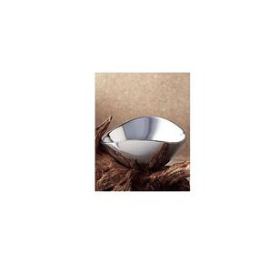 <b>Deep</b> stainless steel serving <b>bowl</b> suitable for mixing tossing and serving leafy preserving freshness for extended durations - Product Image 3