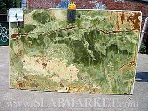 Losa verde oscuro de ónix, baldosas de ónix artesanales, baldosas de mármol de ónix - Product Image 3