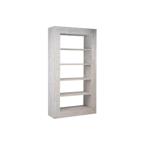 Reproducción antigua de madera de pino recuperada, librería multifuncional con incrustaciones de hueso, consola de lavado blanca rústica para hospital escolar - Product Image 1
