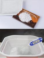 Haute température Mylar support pochette thermoscellage feuille d'aluminium cornue-pochette emballage pour auto-chauffant chauffe-aliments riz