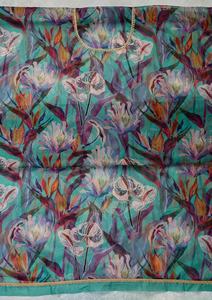 Traje de algodón con estampado Digital 3D de Color sólido, 3 uds., Shalwar Kameez, Mesuri sin costuras, vestido informal de verano elegante para eventos, Punjabi Formal - Product Image 4