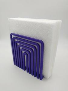 Porte-serviettes en bois bleu simple, parfait pour la salle à manger, le comptoir de cuisine et l'usage quotidien, vente en gros en provenance d'Inde - Product Image 5