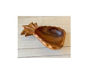 Bandeja de madera con forma de piña para servir ensaladas de frutas para ocasiones de fiesta producto de calidad natural 100% - Product Image 6