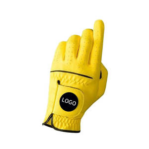 Acheter fabricant de haute qualité logo personnalisé gant de golf respirant Cabretta cuir gants de golf en peau de mouton pour hommes femme - Product Image 3