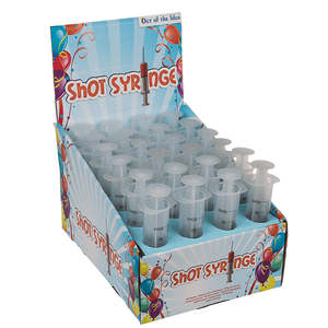 Seringue à shot cylindrique pour fêtes - Product Image 1