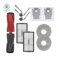 Pièces détachées compatibles avec Roborock Saros 10R / S9 MaxV Slim / Qrevo Curv 2 Pro / Qrevo Edge 2 Pro : brosse principale, brosse latérale, filtre HEPA, sac à poussière