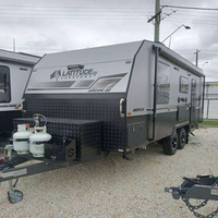 Mini caravane abordable à vendre, fournisseur de caravanes compactes prêtes à être expédiées