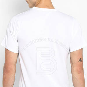 T-shirt uni T-shirts de haute qualité pour hommes T-shirt Chemises en coton pour hommes Vêtements en coton personnalisés - Product Image 6